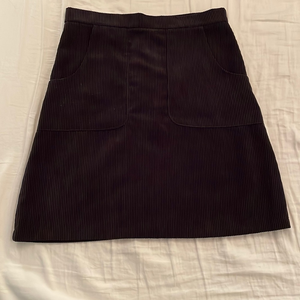 A-line mini skirt